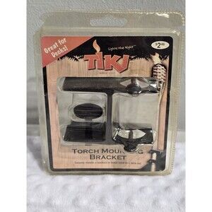 Vintage Tiki Torch Deck Clamp New Mounting Bracket For Bamboo Or Metal Lanterns